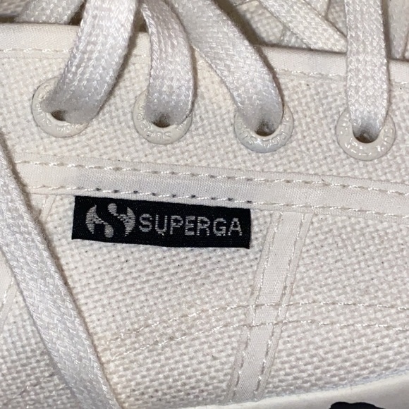 SUPERGA -2790, Foxing Print, Women’s Platform Sneakers, Size 7.5 - Picture 2 of 12